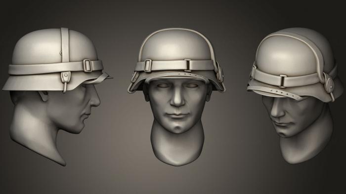 Military figurines (STKW_0456) 3D model for CNC machine